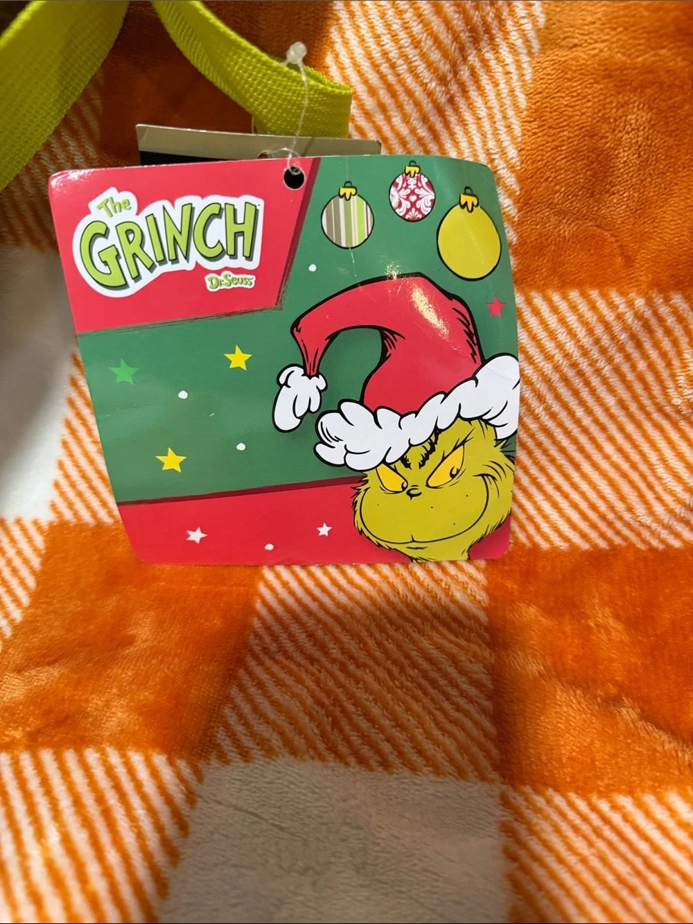 The Grinch Plush Backpack- Brand new with tags